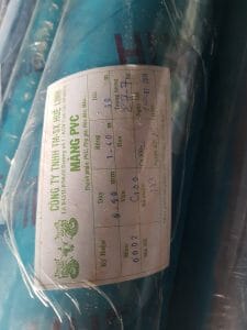 Cuộn Nhựa PVC, Màng Nhựa PVC khổ lớn,Màng Gia Áp ( Không Phun Bột )….