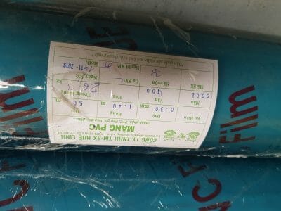 Cuộn Nhựa PVC, Màng Nhựa PVC khổ lớn,Màng Gia Áp ( Không Phun Bột )….