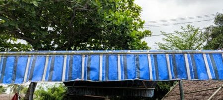 Bạt Tarpaulin dùng làm mái che, hồ bơi; Bạt xe tải…………